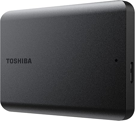 Toshiba Canvio Basics HDTB520XK3AA - Disco duro externo portátil (2 TB), color negro
