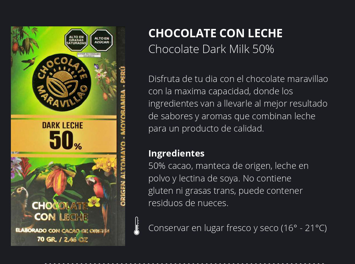 CHOCOLATE CON LECHE