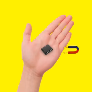 Mini Grabadora de Voz Digital Discreta con Imán y Activación por Voz