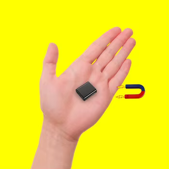 Mini Grabadora de Voz Digital Discreta con Imán y Activación por Voz