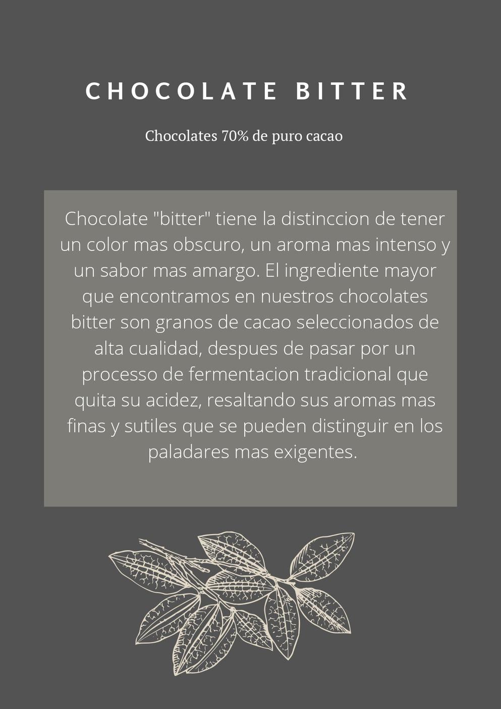 CHOCOLATE BITTER